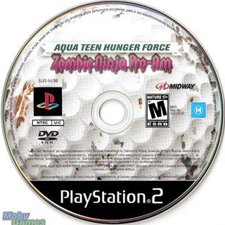 Aqua Teen Hunger Force Zombie Ninja Pro-Am media 6 for Playstation 2